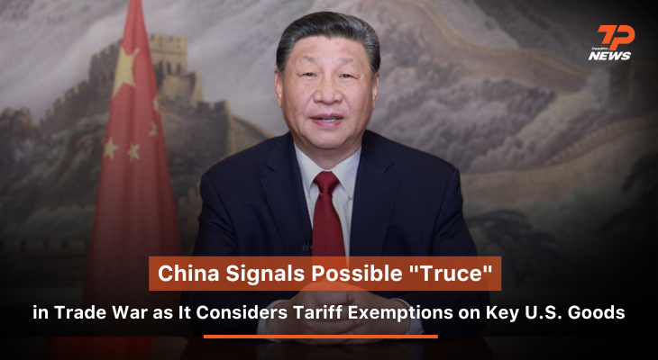 China Signals Possible 