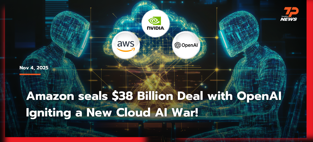 Amazon seals $38 Billion Deal with OpenAI — Igniting a New Cloud AI War ...